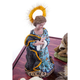 Nacimiento / Wax Sculpture Mexican Folk Art Nativity