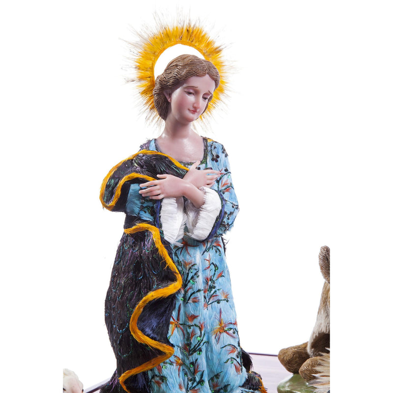 Nacimiento / Wax Sculpture Mexican Folk Art Nativity