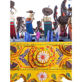 Pescadores en Dia de Muertos / Mexican Mechanical Folk Art Carton Sculpture