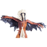 Quebranta Huesos / Vegetable Fibers Mexican Folk Art Corn Leaf Sculpture