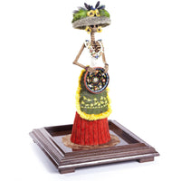 Catrina Dia de Muertos / Mexican Folk Art Sculpture Featherwork and Ceramics