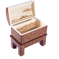 Caja Otoño / Woodcarving Lacquer Mexican Folk Art