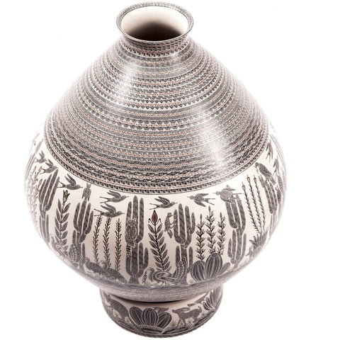 Olla Desierto / Ceramics Mexican Folk Art Mata Ortiz