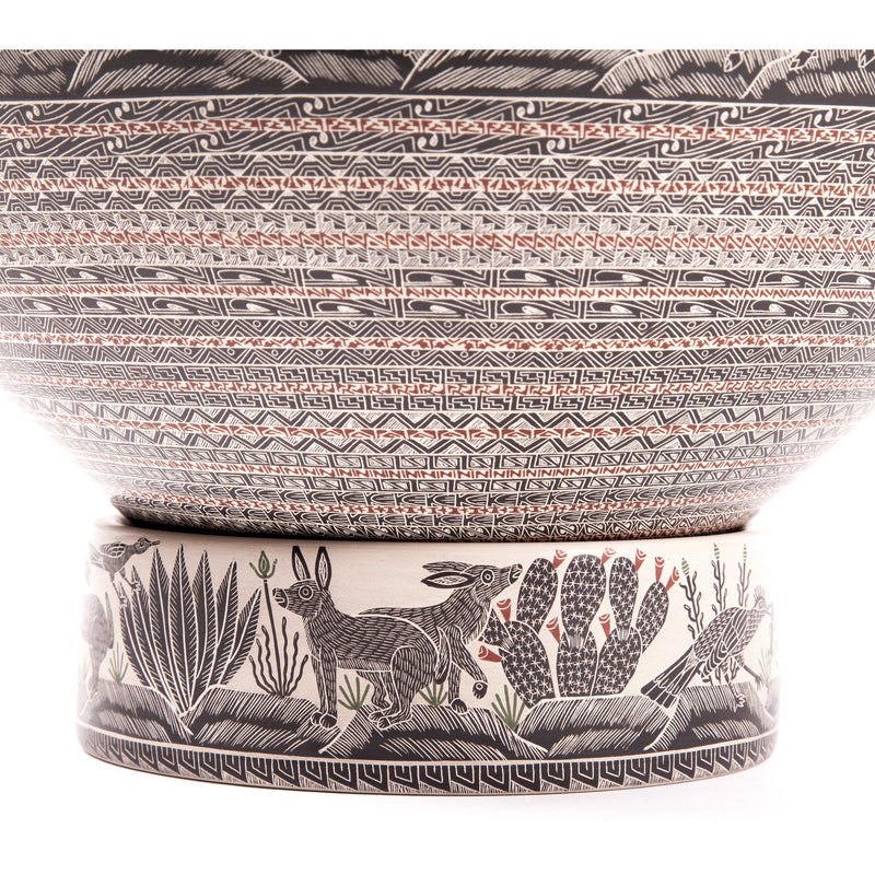 Olla Desierto / Ceramics Mexican Folk Art Mata Ortiz