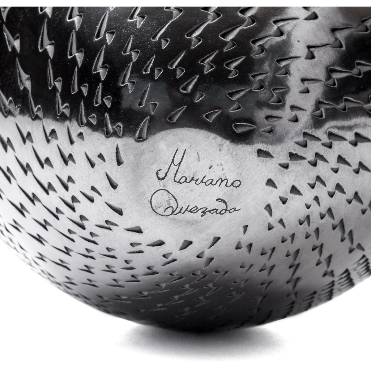 Vasija Lunar / Ceramics Mexican Folk Art Mata Ortiz