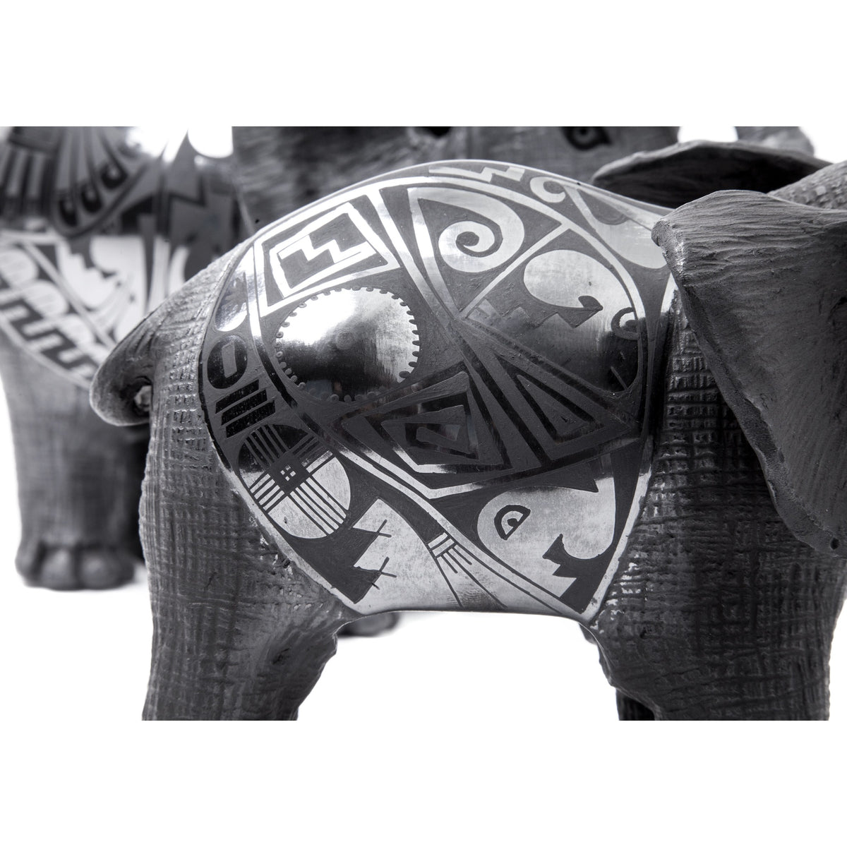 Elefantes / Ceramics Mexican Folk Art Mata Ortiz