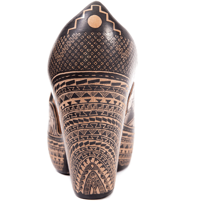 Enigmatica y Zabata / Ceramics Mexican Folk Art Mata Ortiz