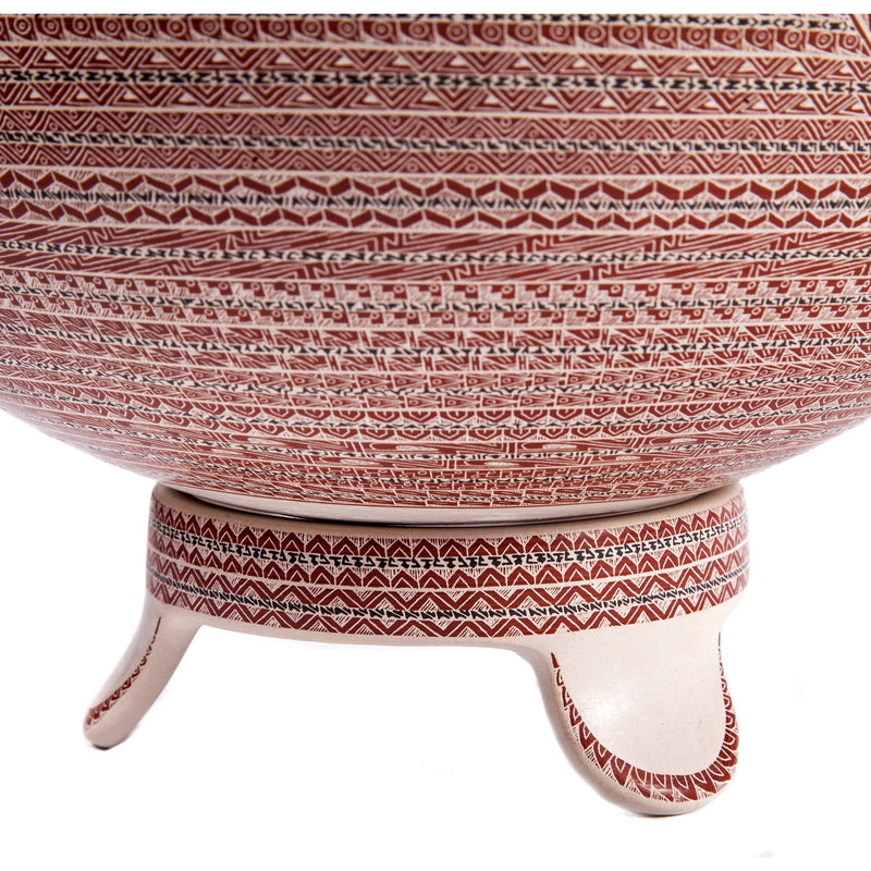 Vasija Fusion / Ceramics Mexican Folk Art Mata Ortiz