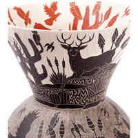 Vasija Colosal / Ceramics Mexican Folk Art Mata Ortiz