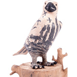 Aguila en el Desierto / Ceramics Mexican Folk Art Mata Ortiz