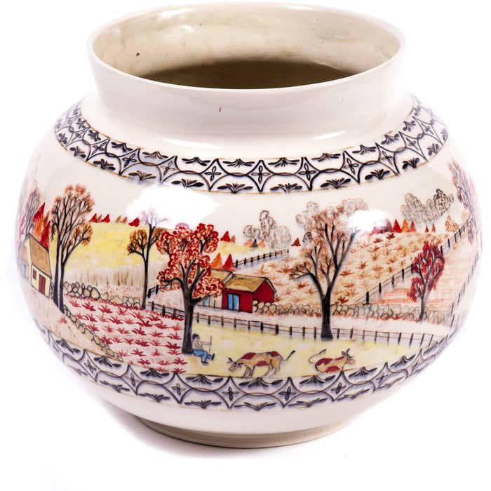 Olla Michoacan / Ceramics Mexican Folk Art Clay