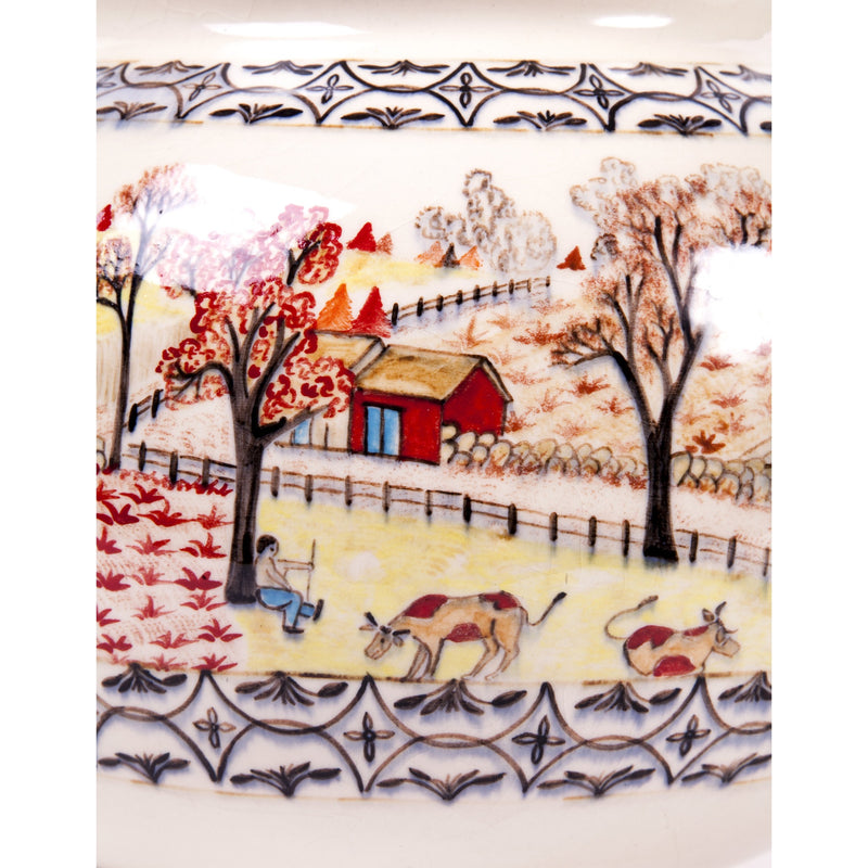 Olla Michoacan / Ceramics Mexican Folk Art Clay