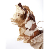 Nahual / Vegetable Fibers Mexican Folk Art Corn Leaf Sculpture