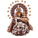 5 Virgenes / Ceramics Mexican Folk Art Clay