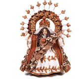 5 Virgenes / Ceramics Mexican Folk Art Clay