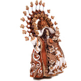 5 Virgenes / Ceramics Mexican Folk Art Clay