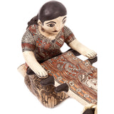 Tejedora Nahuatl / Ceramics Mexican Folk Art Clay
