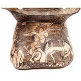 Tejedora Nahuatl / Ceramics Mexican Folk Art Clay