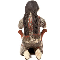 Tejedora Nahuatl / Ceramics Mexican Folk Art Clay