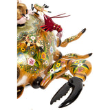 Cangrejo / Woodcarving Lacquer Mexican Folk Art