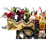 Cangrejo / Woodcarving Lacquer Mexican Folk Art