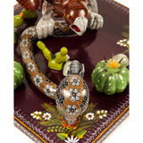 Aguila Real / Woodcarving Lacquer Mexican Folk Art