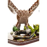 Aguila Real / Woodcarving Lacquer Mexican Folk Art