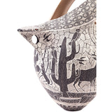 Vasija Serpiente / Ceramics Mexican Folk Art Mata Ortiz