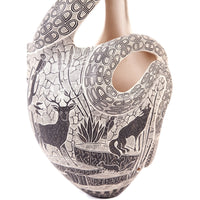 Vasija Serpiente / Ceramics Mexican Folk Art Mata Ortiz