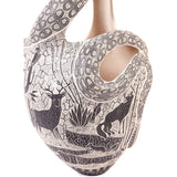Vasija Serpiente / Ceramics Mexican Folk Art Mata Ortiz