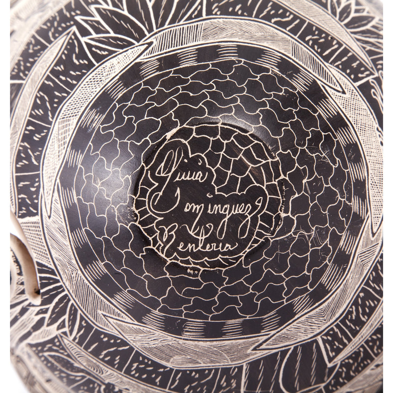 Vasija Serpiente / Ceramics Mexican Folk Art Mata Ortiz