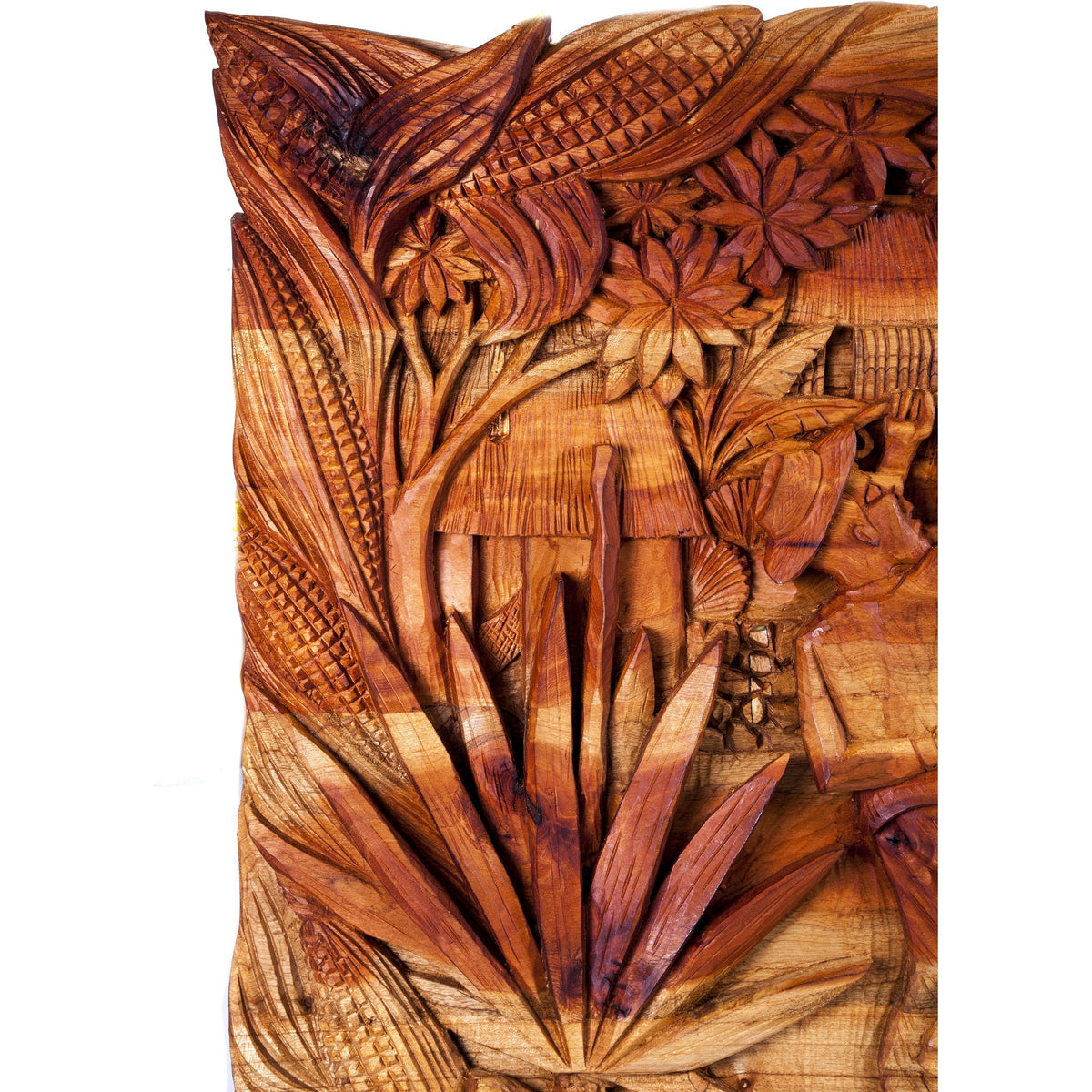 El Baile de las Cintas / Woodcarving Mexican Folk Art Sculpture