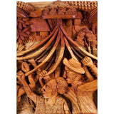 El Baile de las Cintas / Woodcarving Mexican Folk Art Sculpture
