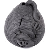 Dragon / Ceramics Black Clay Mexican Folk Art