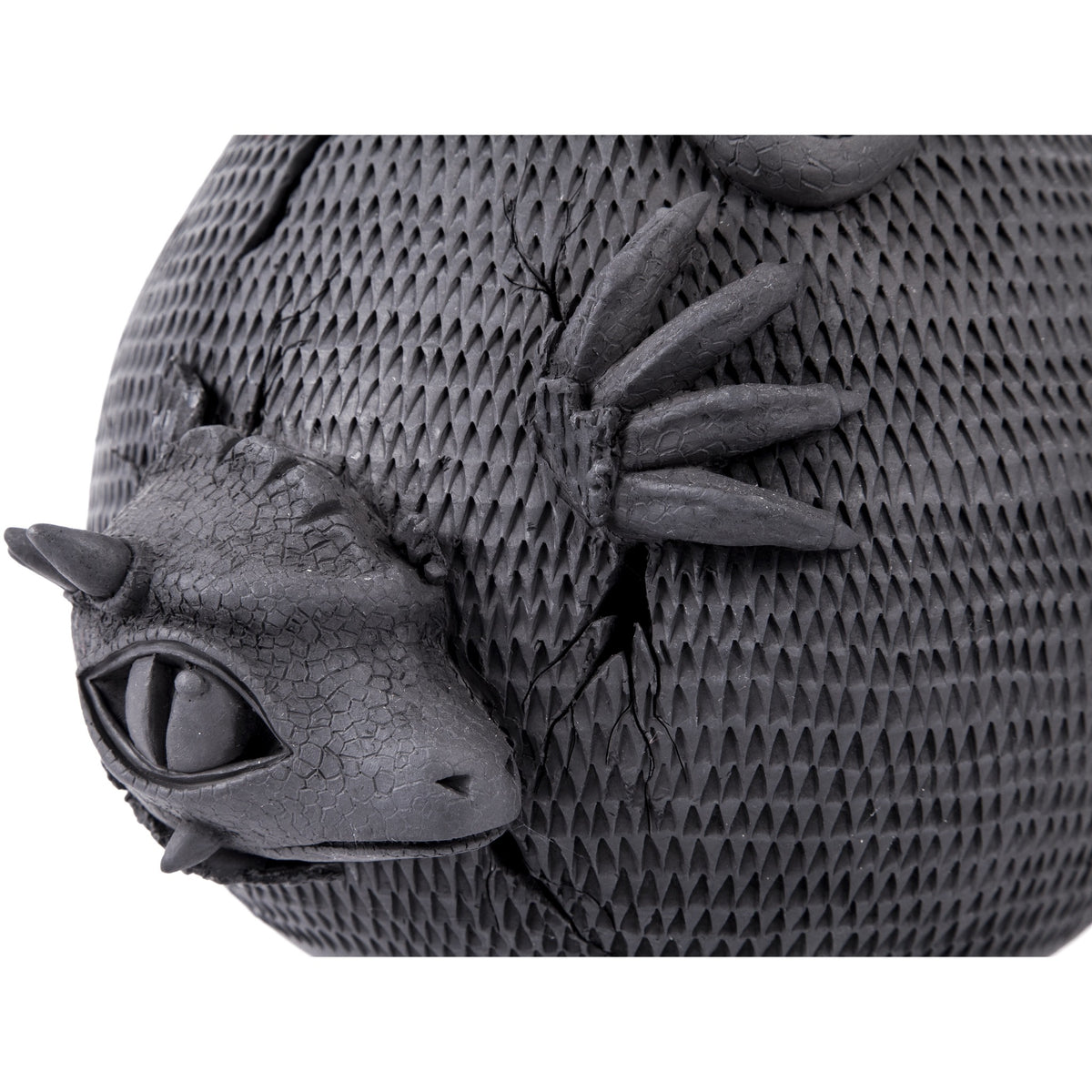 Dragon / Ceramics Black Clay Mexican Folk Art