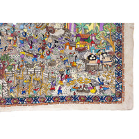 Mi Pueblo / Amate Paper Mexican Folk Art Painting Frame