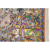 Mi Pueblo / Amate Paper Mexican Folk Art Painting Frame