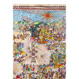Independencia de Mexico / Amate Paper Mexican Folk Art Painting Frame