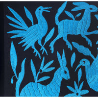 Tenango Noctuno / Textiles Mexican Folk Art Embroidery