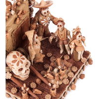 Altar de Muertos / Ceramics Mexican Folk Art Miniature