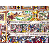 La Historia de Mexico / Mexican Folk Art Featherwork and Inlay Nacre Frame