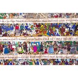 La Historia de Mexico / Mexican Folk Art Featherwork and Inlay Nacre Frame