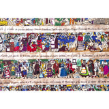 La Historia de Mexico / Mexican Folk Art Featherwork and Inlay Nacre Frame