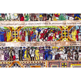 La Historia de Mexico / Mexican Folk Art Featherwork and Inlay Nacre Frame