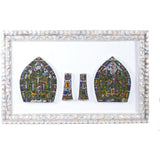 La Mitra / Mexican Folk Art Featherwork Frame