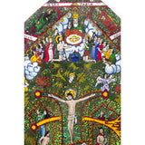 La Mitra / Mexican Folk Art Featherwork Frame