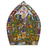 La Mitra / Mexican Folk Art Featherwork Frame