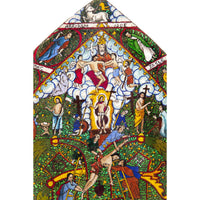 La Mitra / Mexican Folk Art Featherwork Frame