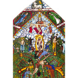 La Mitra / Mexican Folk Art Featherwork Frame