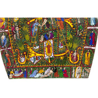 La Mitra / Mexican Folk Art Featherwork Frame
